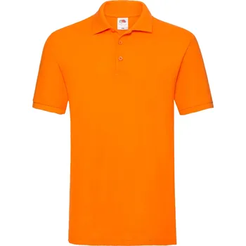 Pánské tričko Fruit of the Loom pánská polokošile Premium Polo velikost 3XL