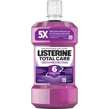Ústní voda Listerine Total Care Teeth Protection ústní voda pro ochranu zubů 500 ml