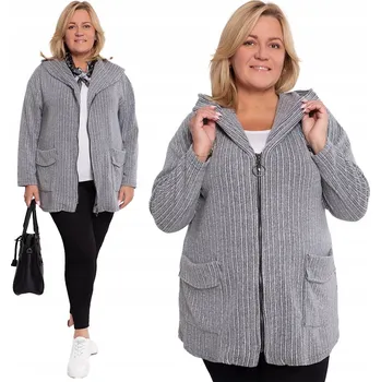 Moto oblečení Šedá bunda s kapsami 58/60