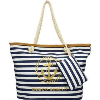 Plážová taška Enrico Benetti Florence 80009-002 modrá