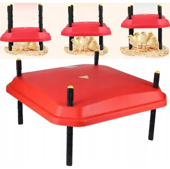 Topná deska umělá kvočna pro odchov kuřat 25 x 25 cm