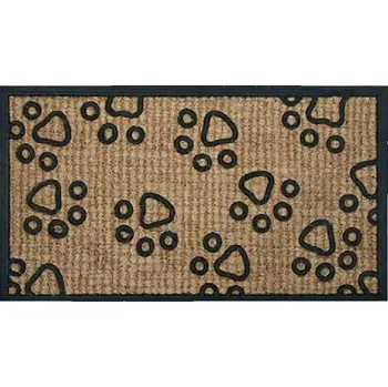 Rohožka Hotová gumová kokosová rohožka 40 x 70 cm