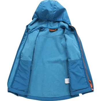 Chlapecká bunda Dětská softshellová bunda Alpine Pro ZERRO - modrá / 116/122