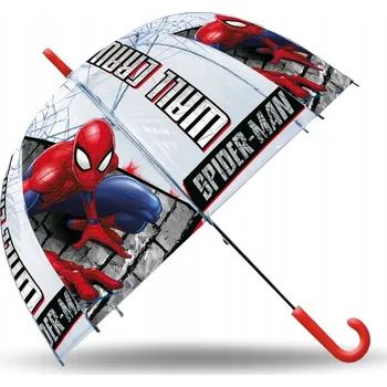 Deštník Průhledný automatický deštník 19" Spiderman
