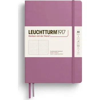 Leuchtturm1917 Zápisník Dusty Rose Medium A5 tečkovaný
