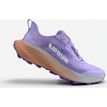 Dětská běžecká obuv KIPRUN Dětské boty na trailový běh a cross country K500 Grip 40 FIALOVÁ|MODRÁ|ORANŽOVÁ|ZELENÁ