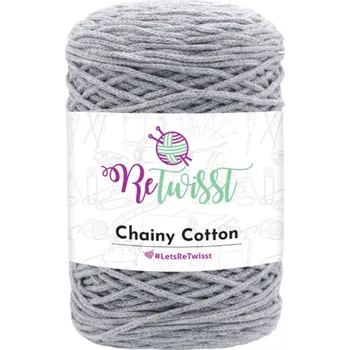 Příze ReTwisst Chainy Cotton 3 šedá