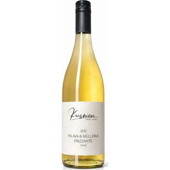 Víno Pálava+Müllerka 2022, moravské zemské víno - perlivé, Vinařství Kresničer, suché