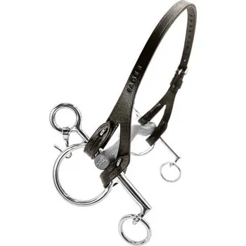 Bit FAGER Poutko k udidlu Double Bit Lifter Fager, hnědé