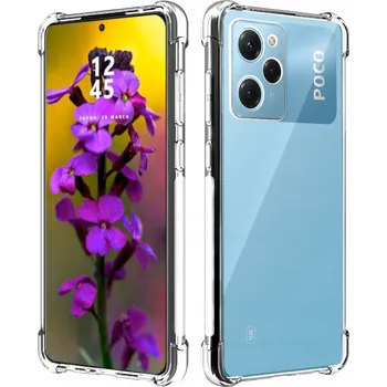 Pouzdro na mobilní telefon Zadní Kryt RCBR pro Xiaomi Poco X5 Pro 5G ANTISHOCK CASE bezbarvý