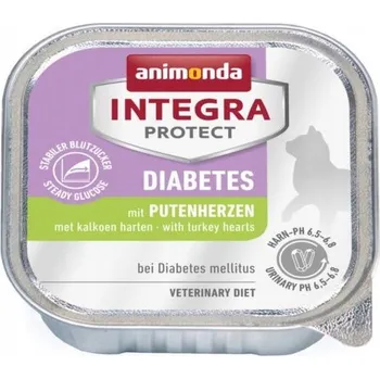 Krmivo pro kočku Mokré krmivo pro kočky Animonda Integra Protect Diabetes - krůtí srdce 100 g