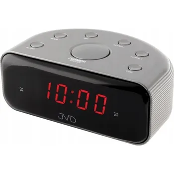 Budík JVD SB900.1 - 12,5x5 cm - Síťový elektronický budík