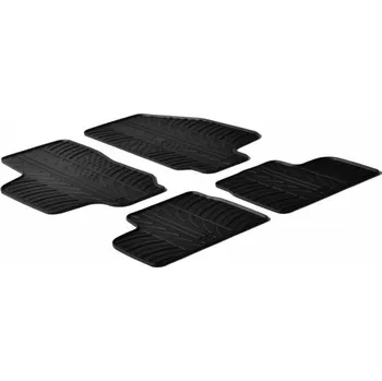 autokoberec Gledring Gumové autokoberce Opel Astra G 1998-2004