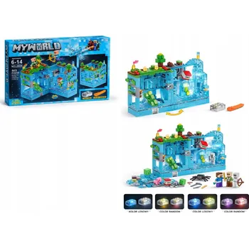 ostatní stavebnice Stavebnice My World Ledové království led LB606