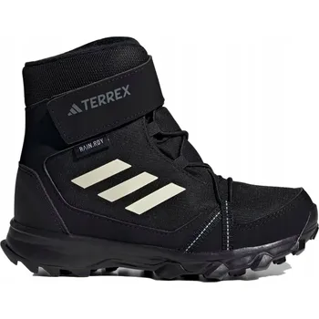 Chlapecká obuv Dětské zimní sněhule adidas Terrex Snow vysoké, černé, velikost 29