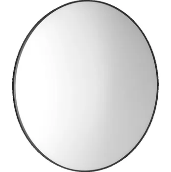 Zrcadlo Sapho AROWANA kulaté zrcadlo v rámu ø 100cm, černá mat - AWB100