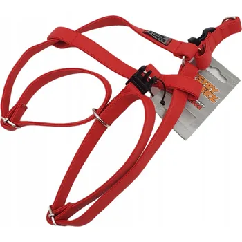 Postroj pro psa Szelki dla psa Bystry Zwierz červené, velikost S