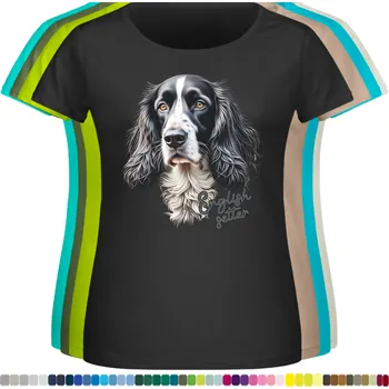 Dámské tričko damske-levne-bavlnene-tricko-digitalni-potisk-anglicky-setr Barva: Black -černá, velikost: XL