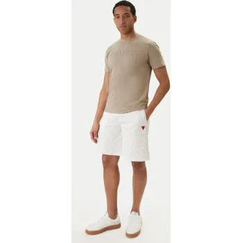 Pánské tričko Guess T-Shirt Z2YI11 J1314 Béžová Regular Fit M