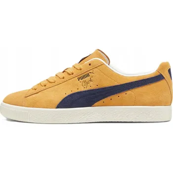 Dámská obuv Sportovní boty Puma žluté kožené nízké šněrovací velikost 43