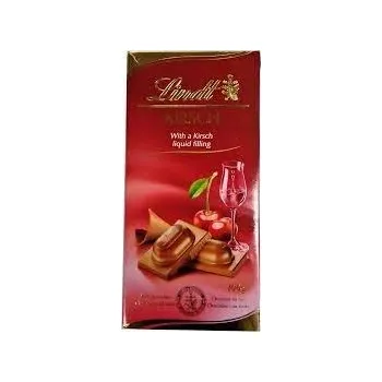 Čokoláda Lindt Mléčná Čokoláda s alkoholem a kyselou náplní s likérem 100g