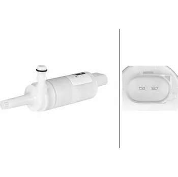 Autosklo Vodní čerpadlo ostřikovače, čistění skel HELLA 8TW 006 848-791