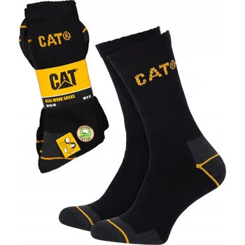 Caterpillar Ponožky CAT-SOCKS-LONG černá velikost 39-42