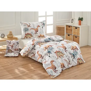 Povlečení Matějovský Dino Land Bavlna deluxe digitál 40/40