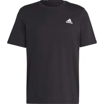 Pánské tričko adidas SMALL LOGO TEE M Černá, Bílá