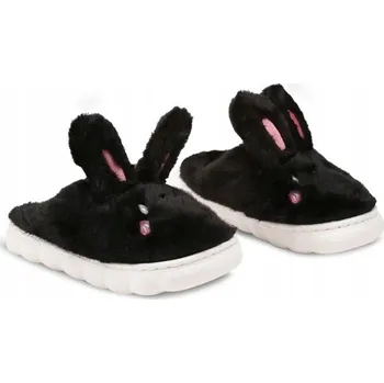 Dámské pantofle Dámské Pantofle S Králíkem Bamboše Zateplené Domácí Pantofle Lehké 36/37
