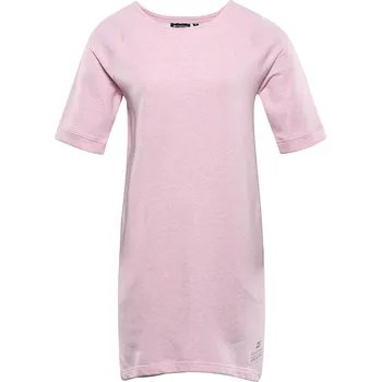 Dámské šaty Dámské šaty Alpine Pro MOLEDA - světle růžová / M-Ladies (4XL) - nadměrná velikost