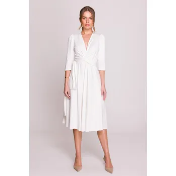 Dámské šaty Koktejlové šaty Stylove s potiskem, velikost midi, velikost L