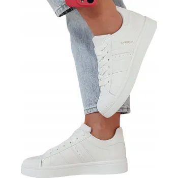 Dámské tenisky DÁMSKÉ TENISKY SPORTOVNÍ BOTY NA PLATFORMĚ DSTREET ZY0859 - 37