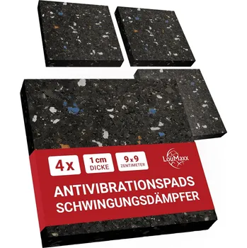 Praní a péče o prádlo Antivibrační podložky pod pračku LouMaxx