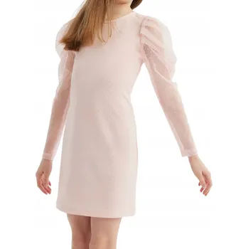 Dívčí šaty Společenská Šaty (Šaty) pro dívky na svatební hostina (svatbu) Elena, růžová barva, velikost 128/134