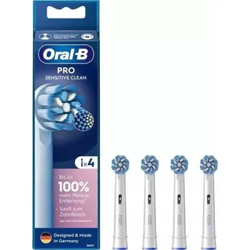 Náhradní hlavice k elektrickému kartáčku Hlavice Oral B Pro Sensitive Clean 4 ks