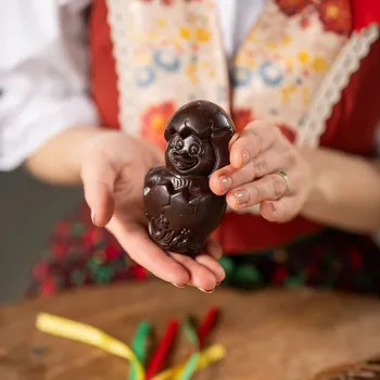 Čokoláda Čokoládové kuřátko tmavé 65g