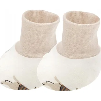 Dětská móda Kojenecké botičky Nicol béžové velikosti 16