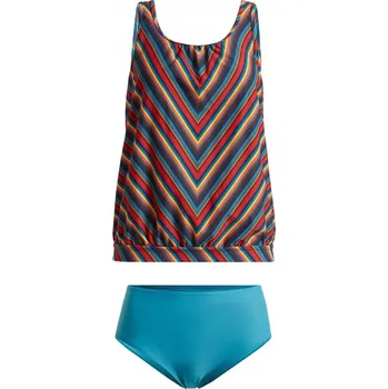 Podprsenka B.P.C. tankiny barevné s proužky, velikost 52.