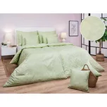 DADKA VRACOV Povlečení damašek Rokoko zelené 200x200, 2x70x90 cm Varianta: Povlečení damašek Rokoko zelené 240x200, 2x70x90 cm, Značka: Dadka