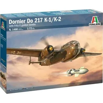 Modelářství Italeri Do 217 K1/K2 s Fritz-X 1:72