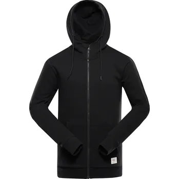 Pánská mikina ALPINE PRO - LOKK PÁNSKÁ BAVLNĚNÁ MIKINA S KAPUCÍ