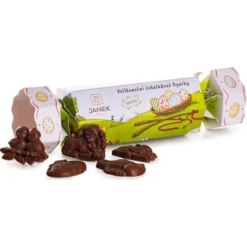 Čokoláda Velikonoční bonbon s figurkami Druh čokolády: Mléčná
