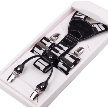 Kšandy Hudební kšandy bílé s klávesou Assante 90001, Velikost Uni