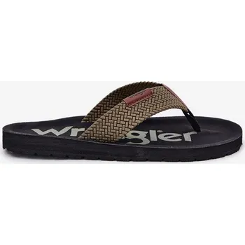 Sada pánského spodního prádla Pánské žabky WRANGLER ZANE FLIPFLOP MEN LOW – zelené Velikost: 41