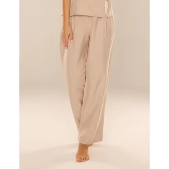 Dámské kalhoty De Lafense 875 Maeve pyžamové kalhoty S-2XL černá L