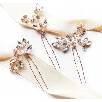 Ozdoba do vlasů Kokonet hřeben do vlasů zlatý