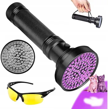 Bezpečnostní kamera UV svítilna na klimatizaci, nehty, hybridy, hledání jantaru IPX4 100 LED