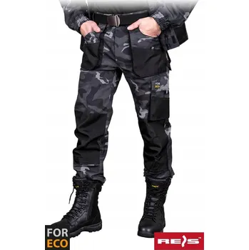 Pracovní obuv Dlouhé pracovní kalhoty Reis FORECO-T MOB vel. 48