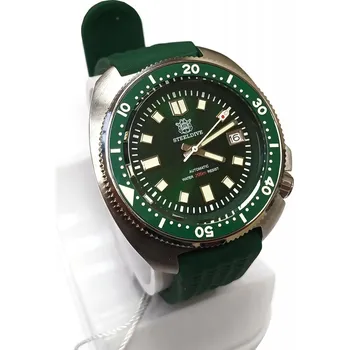 Hodinky Automatické potápěčské hodinky - LUMINOUS, WR 200 m - strojek NH35 - zelené